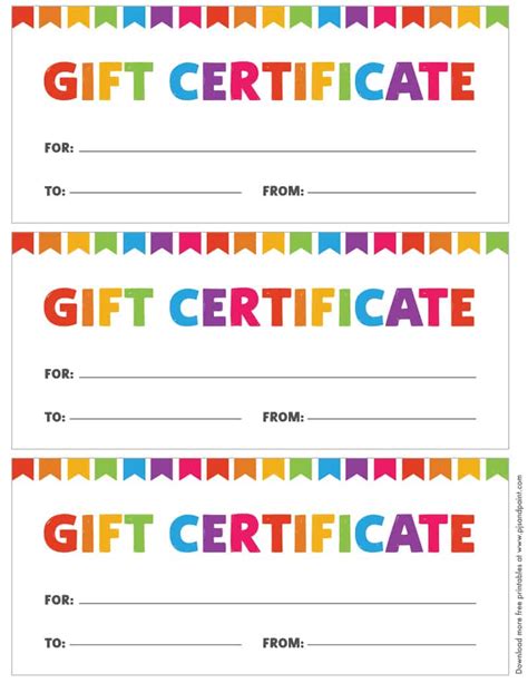 free printable gift card template.